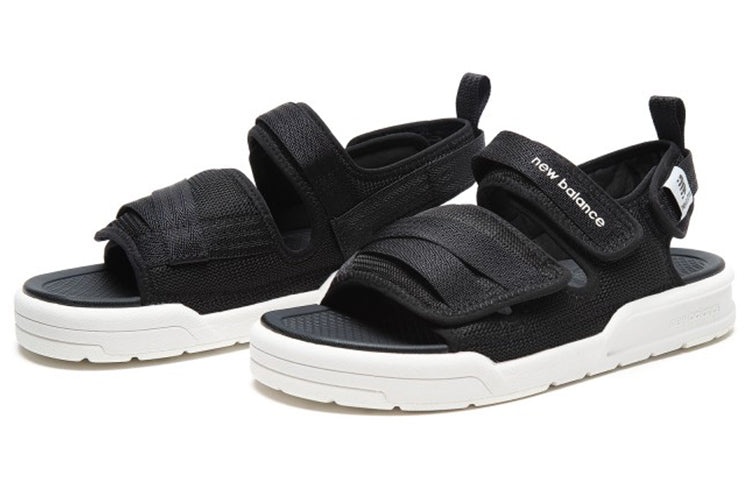 New Balance 3206 Series Fashion Unisex Black Sandals 'Black White' SDL3206K - 2