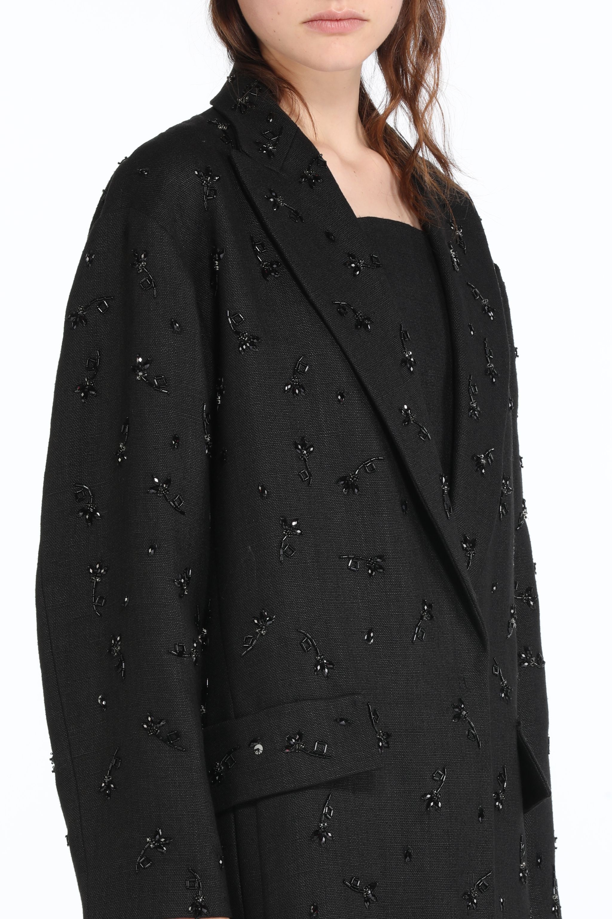 CRYSTAL-EMBELLISHED COAT - 5