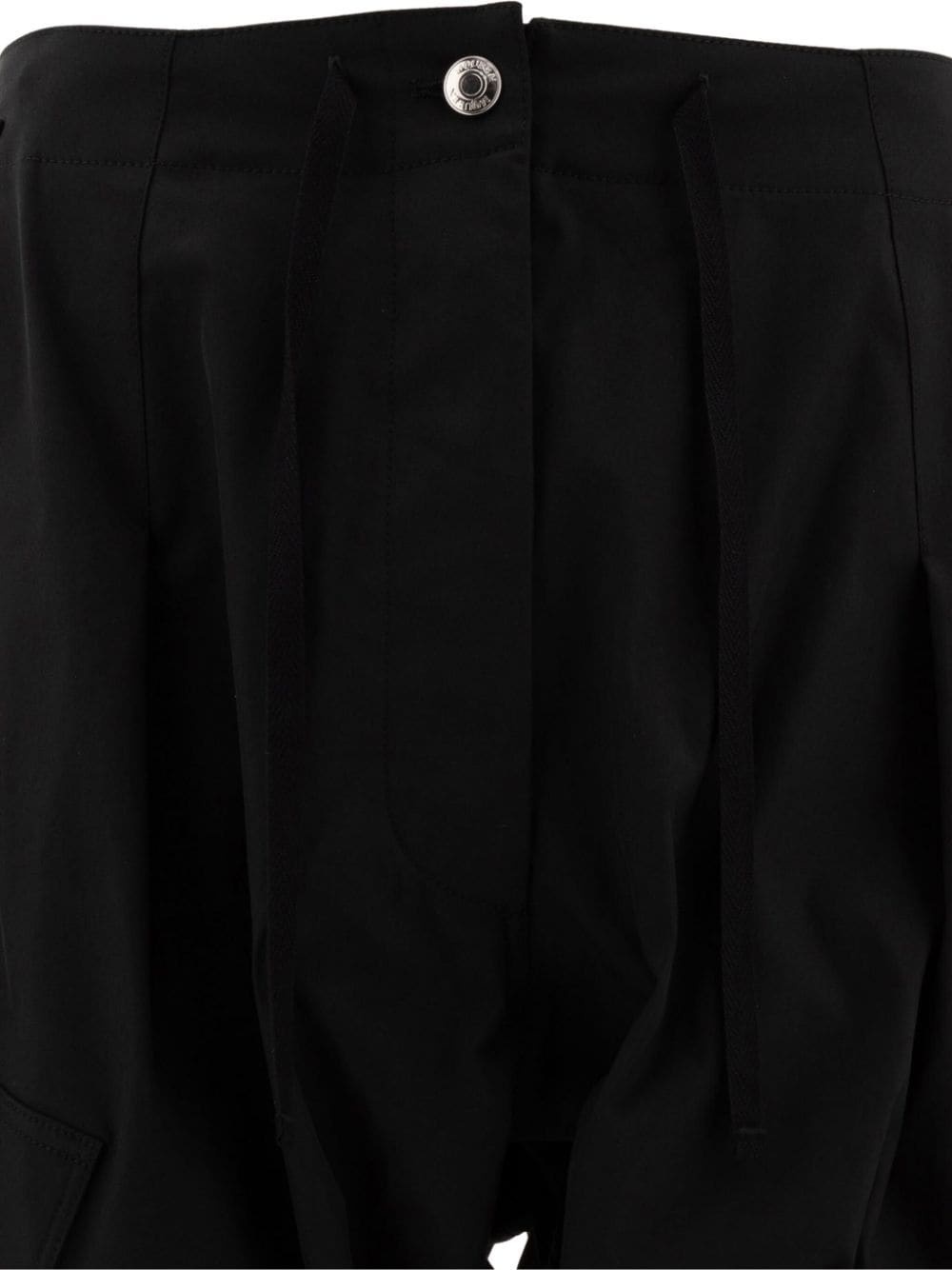 cotton-blend cargo trousers - 3