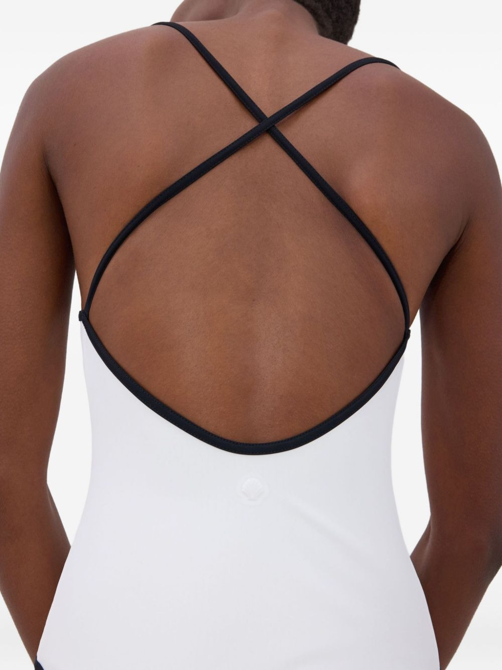 Itak square-neck criss-cross swimsuit - 4