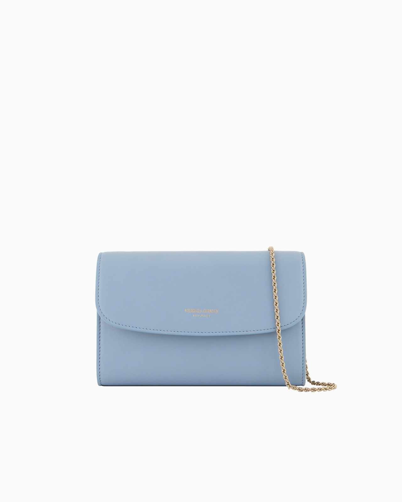 Glossy leather la Prima clutch bag - 1
