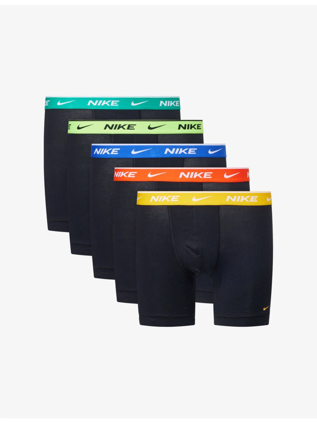 Essential Pack of Five Cotton-Stretch Boxer Briefs - 1