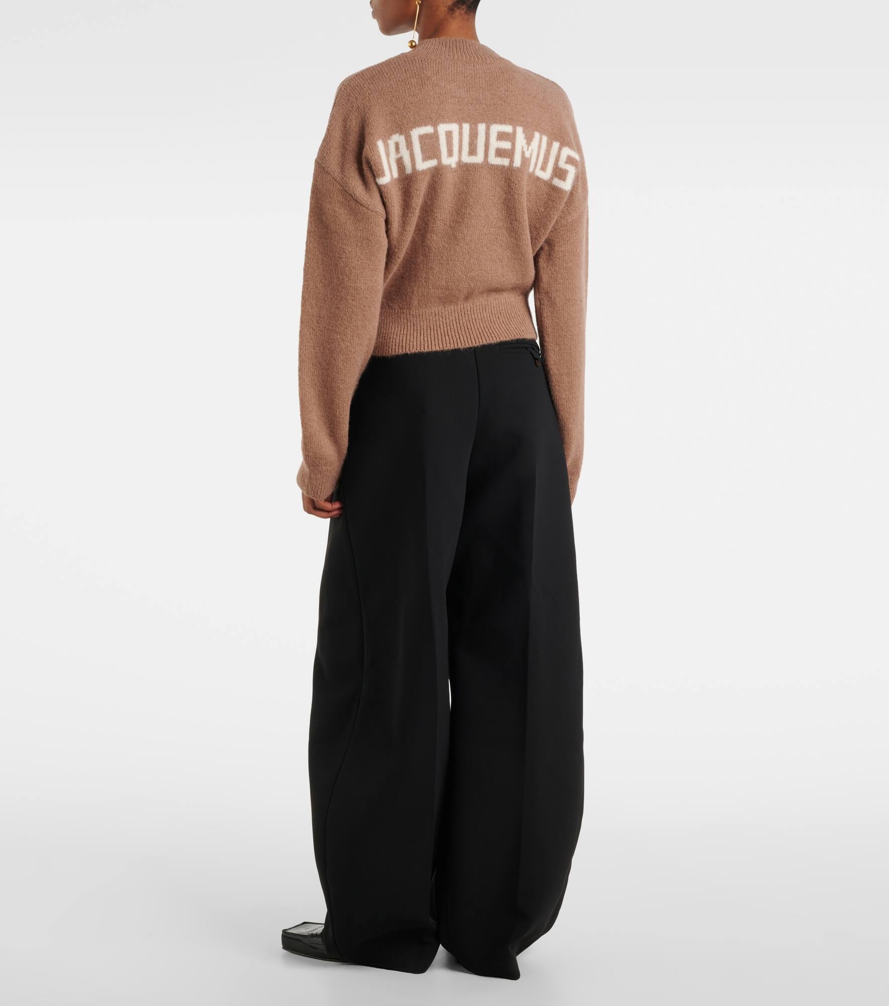 Alpaca and wool-blend sweater - 3
