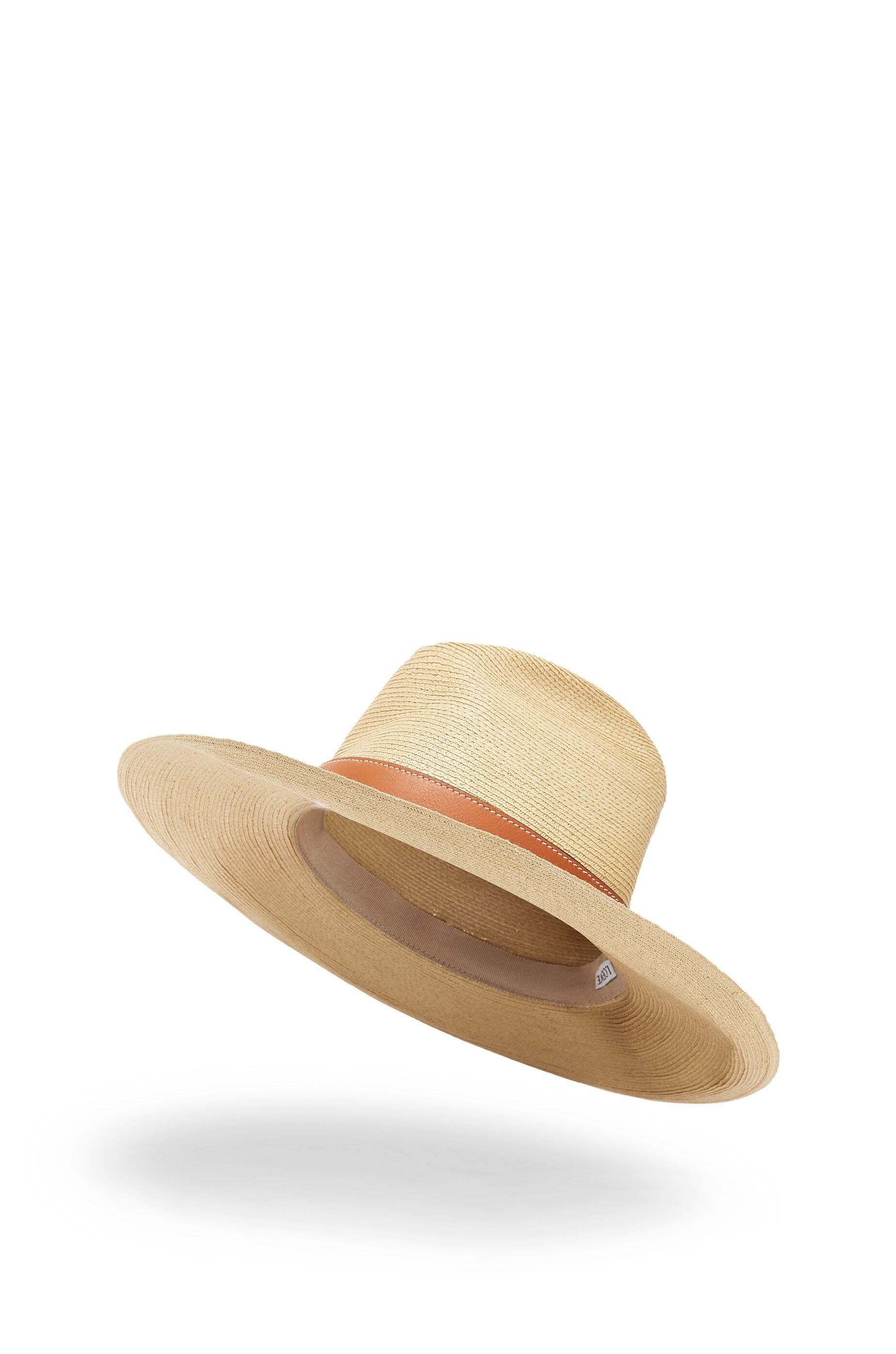 Panama hat in straw and calfskin - 1