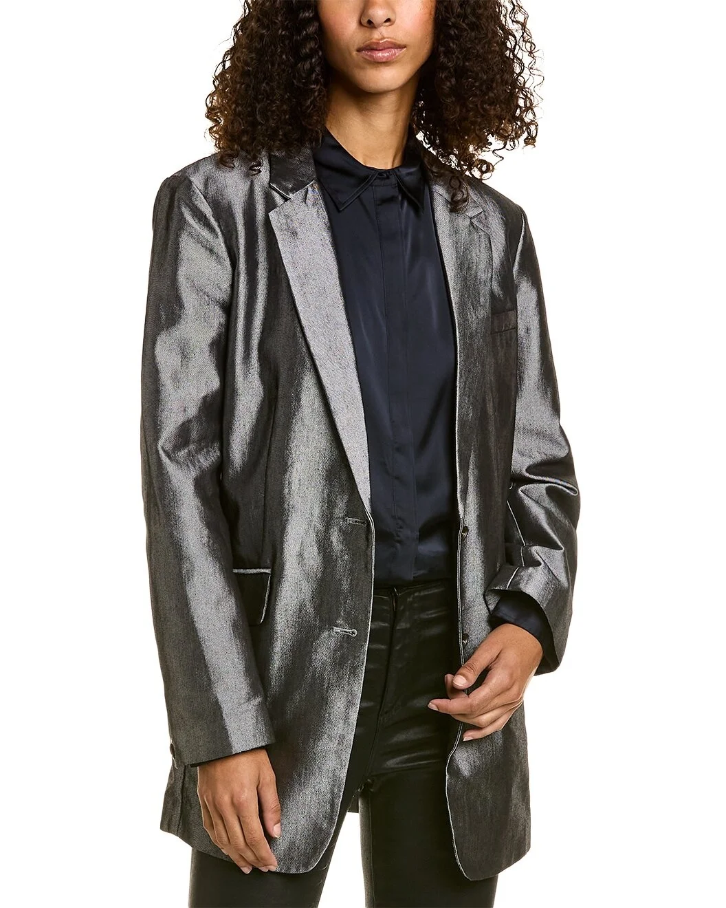 rag & bone Charles Shine Blazer - 1