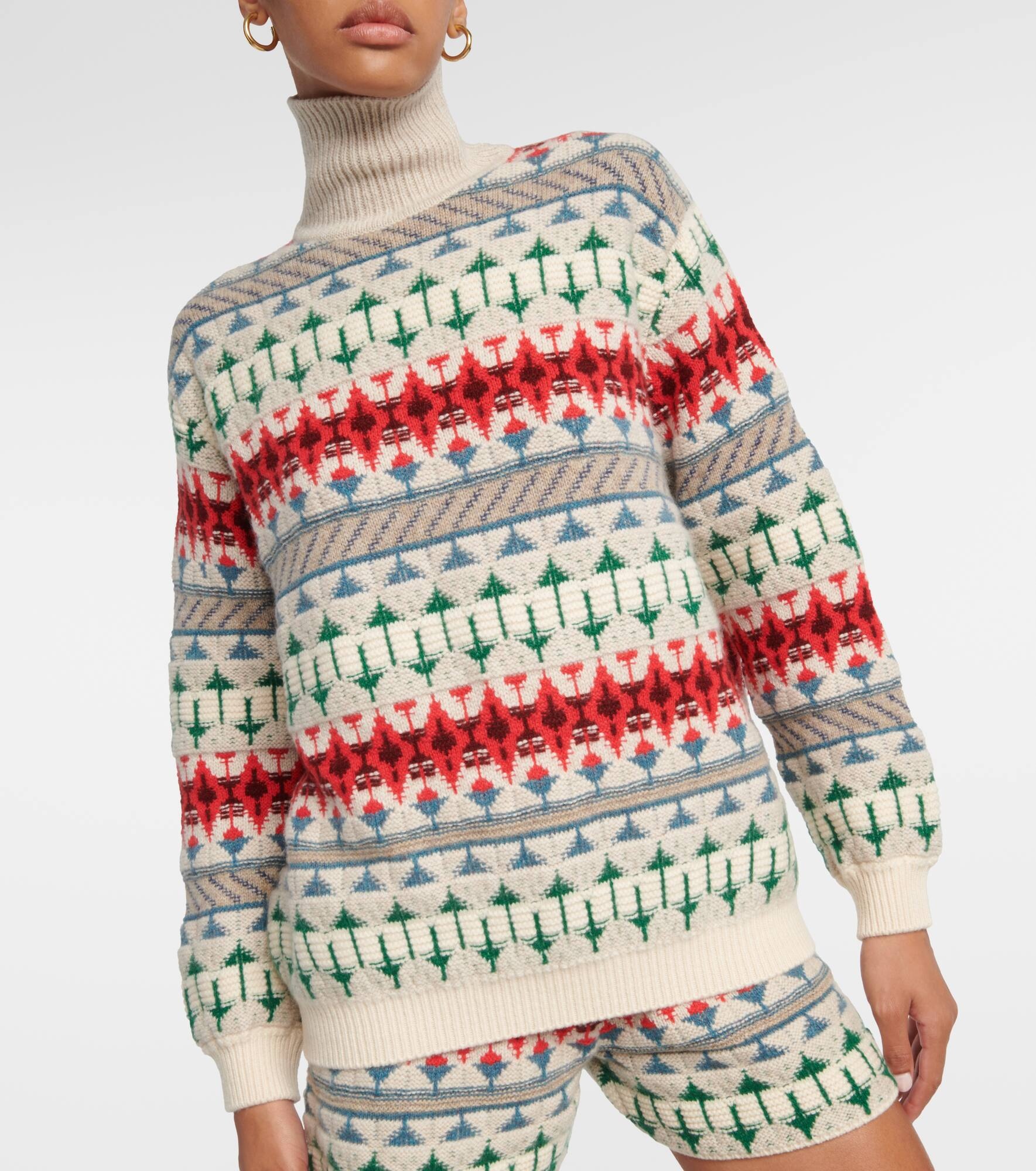 Cashmere turtleneck sweater - 7