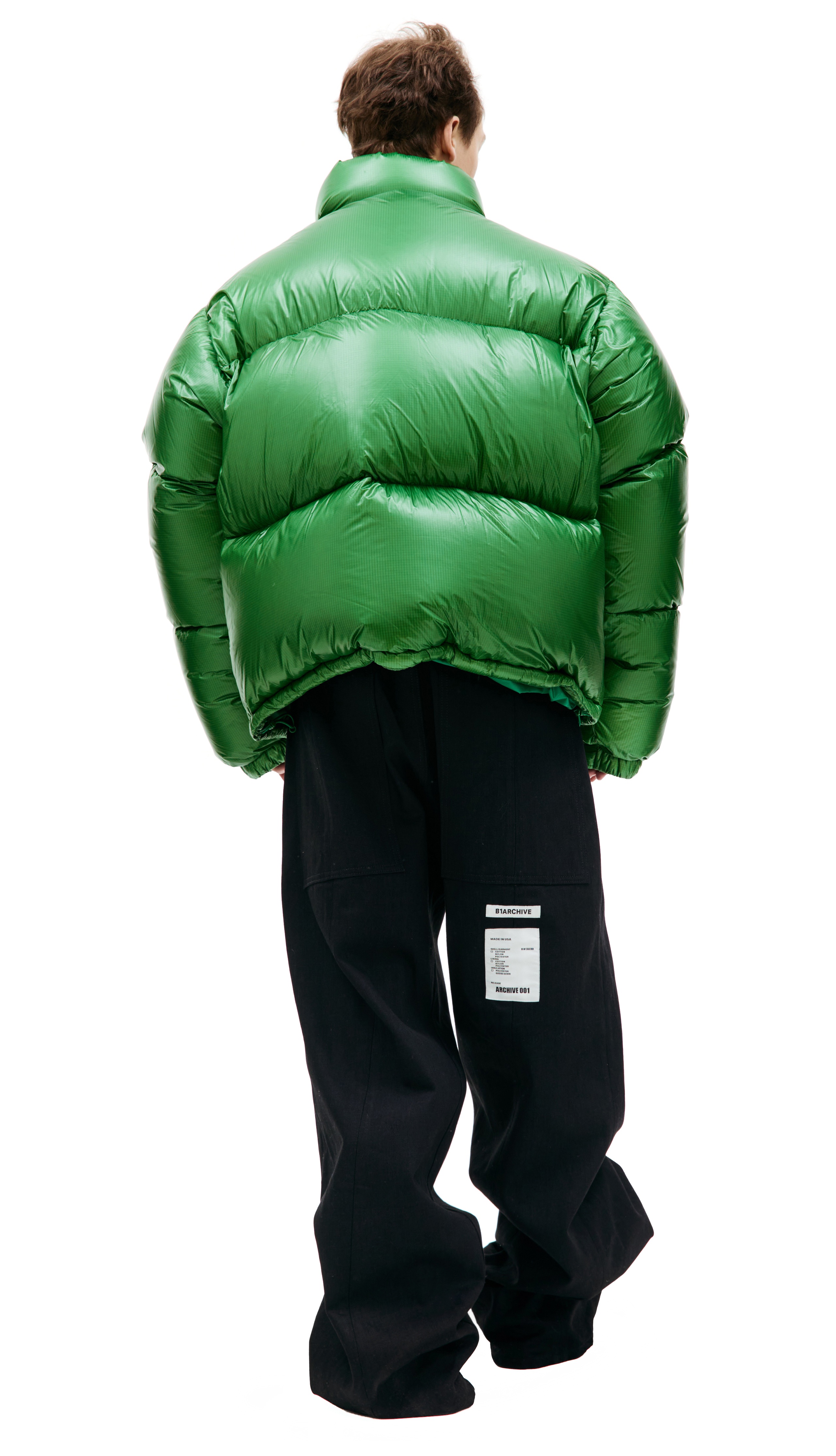 GREEN DOWN JACKET - 4