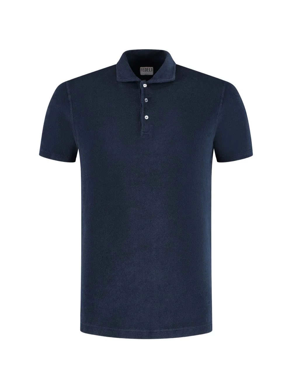 buttoned polo shirt - 1