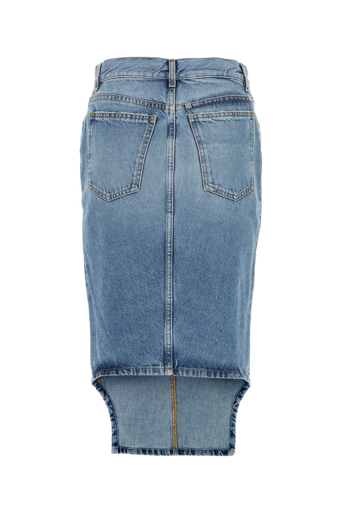 Givenchy Women Denim Midi Skirt - 2