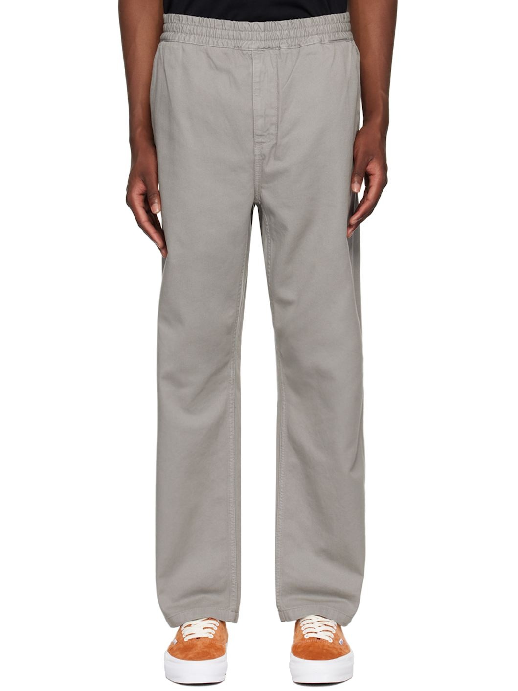 Gray Flint Trousers - 1