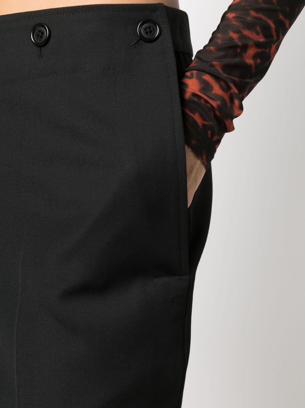 wide-leg tailored trousers - 5