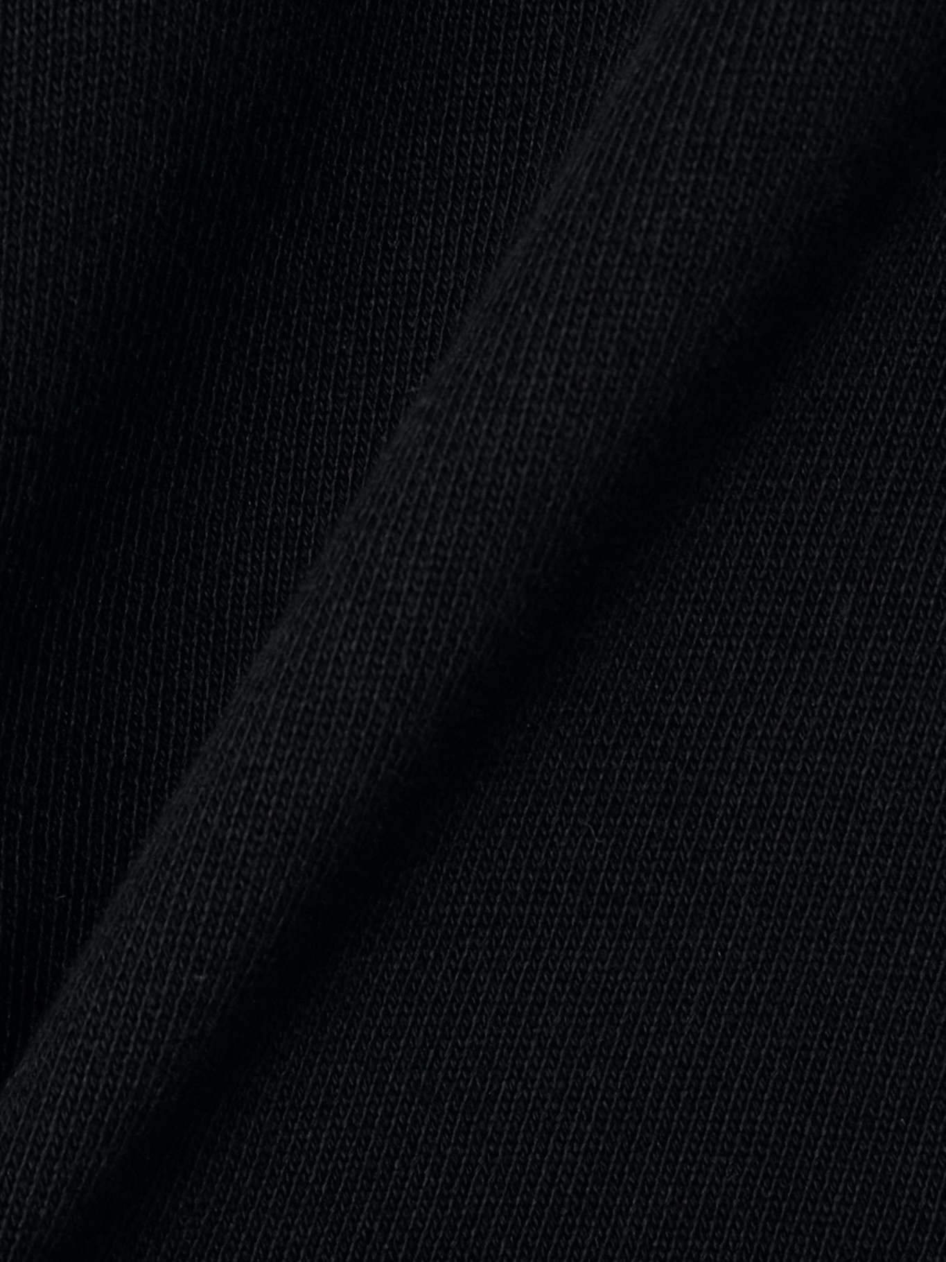 Hannett gathered cotton-jersey hoodie Black - 4