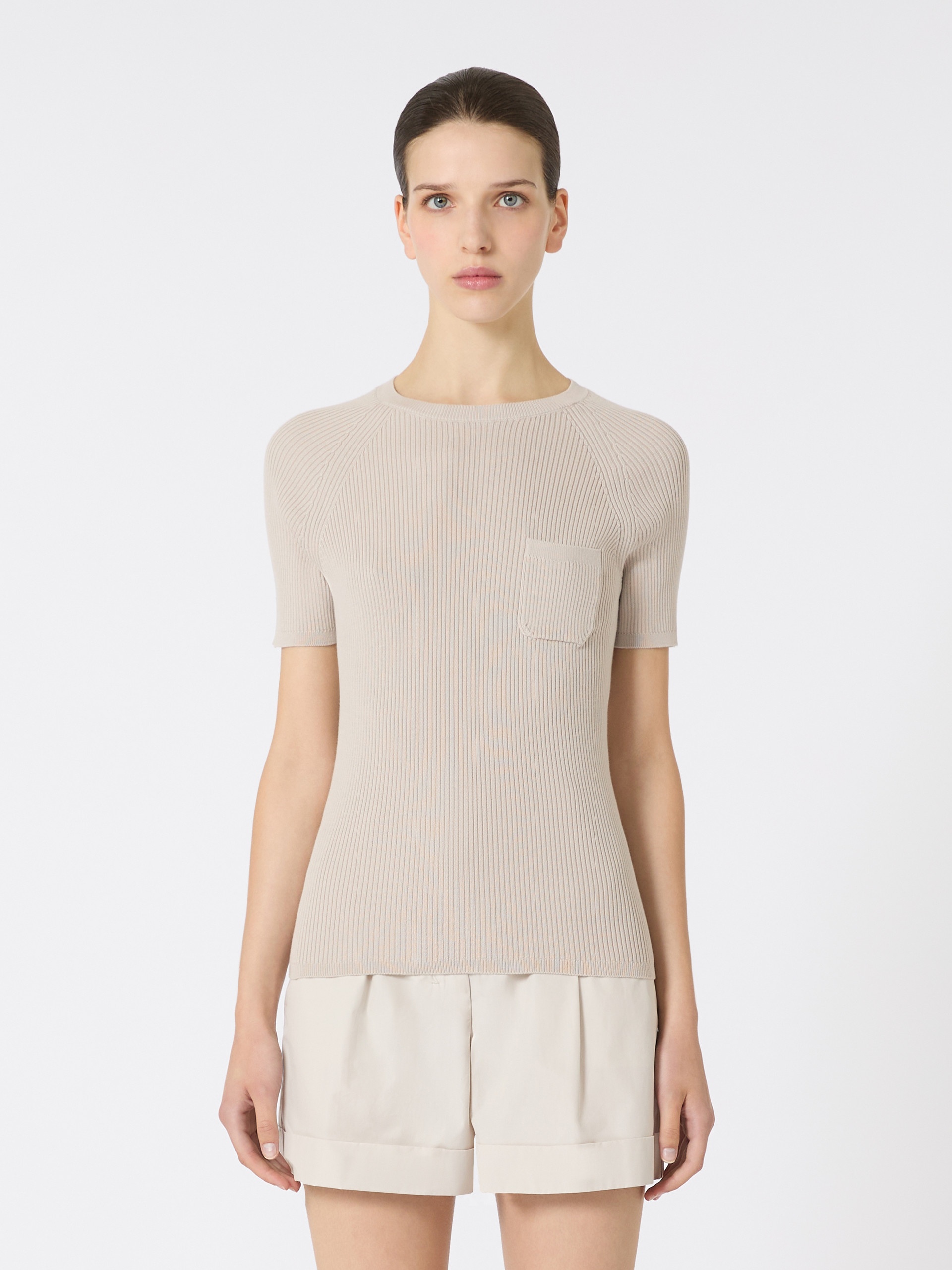 BERLINO Rib-knit cotton sweater - 3