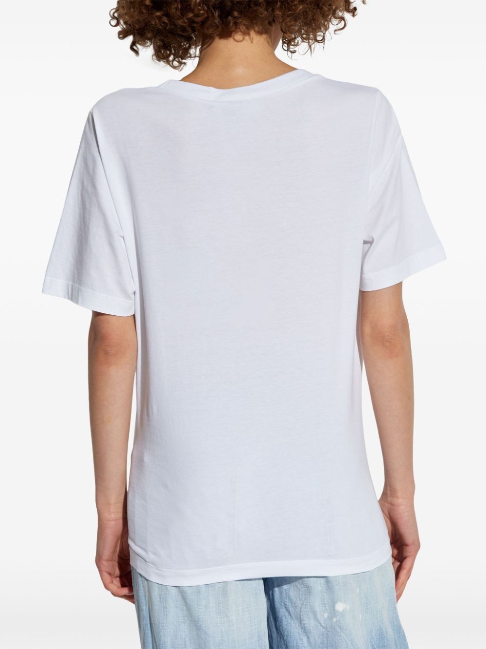 Dsquared2 T-shirt Bianco Donna - 3