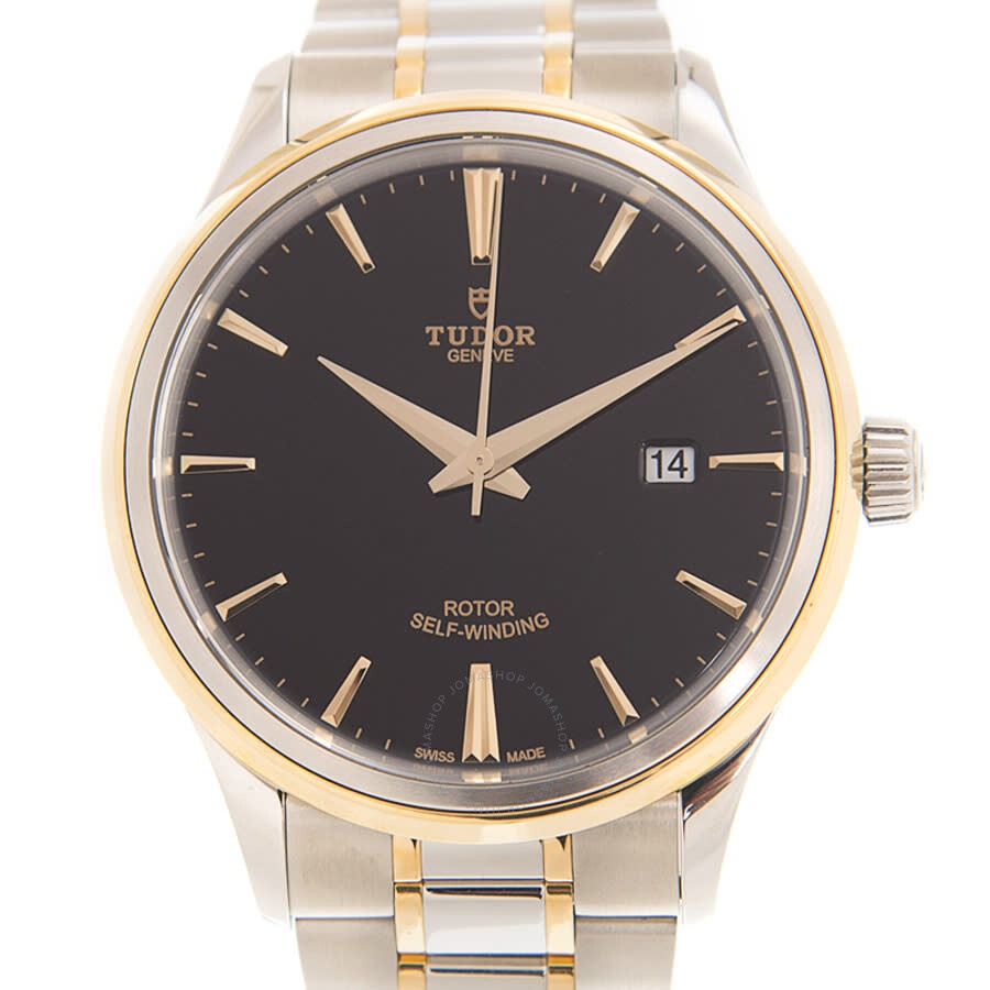 Tudor Style Automatic Black Dial Men's Watch 12703-0003 - 2