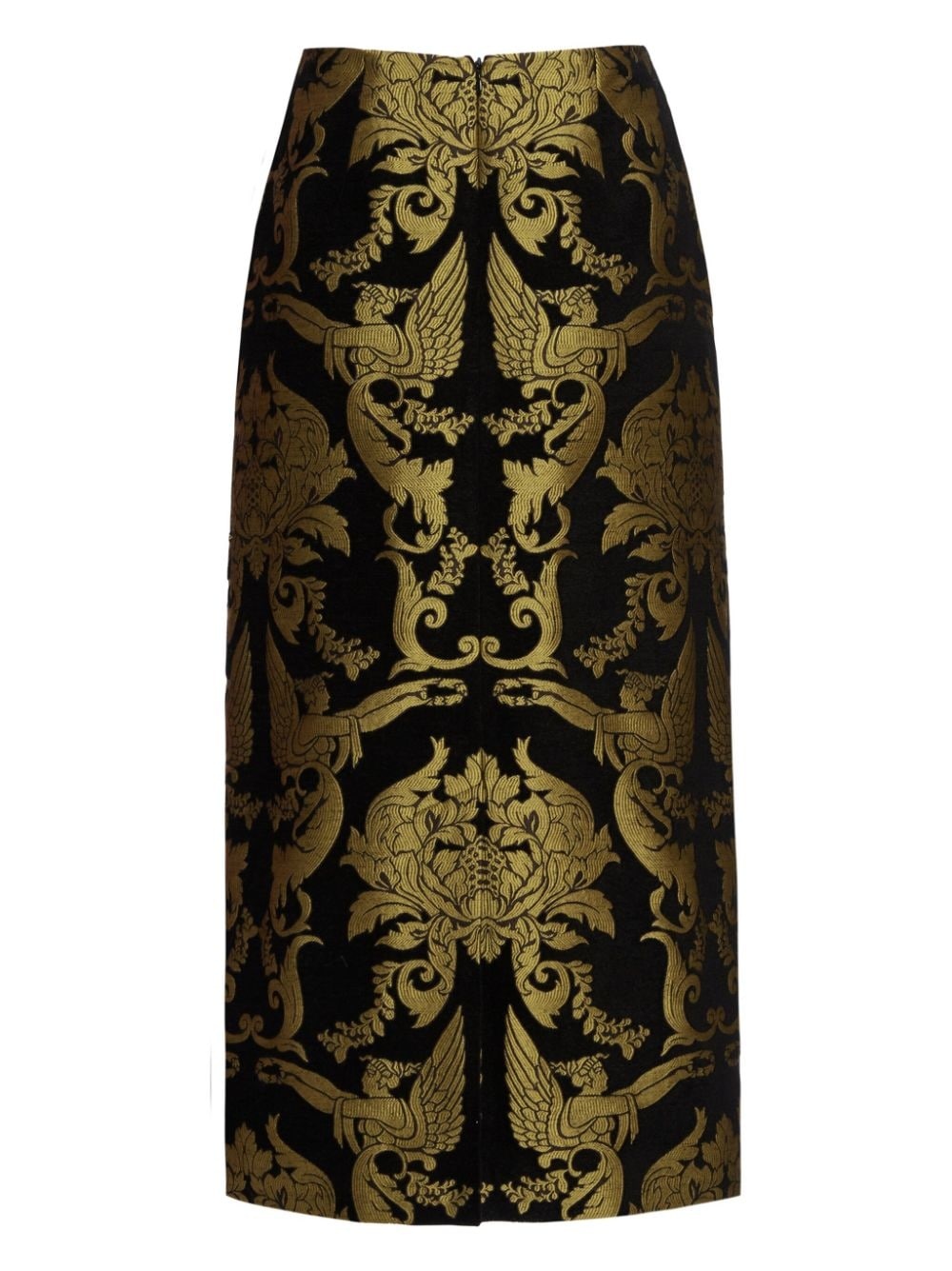 printed pencil skirt - 5