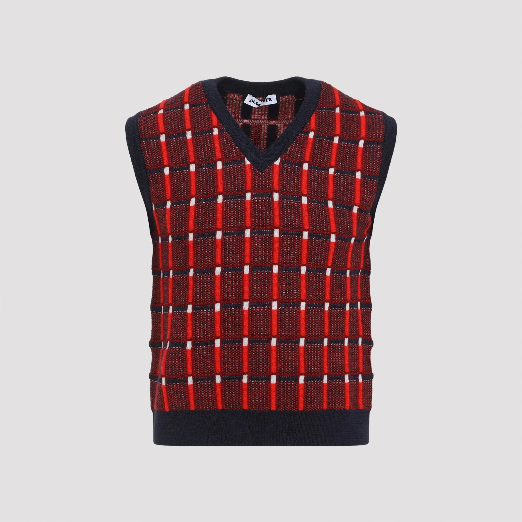 Jil Sander Sleeveless Knitted Vest - 1
