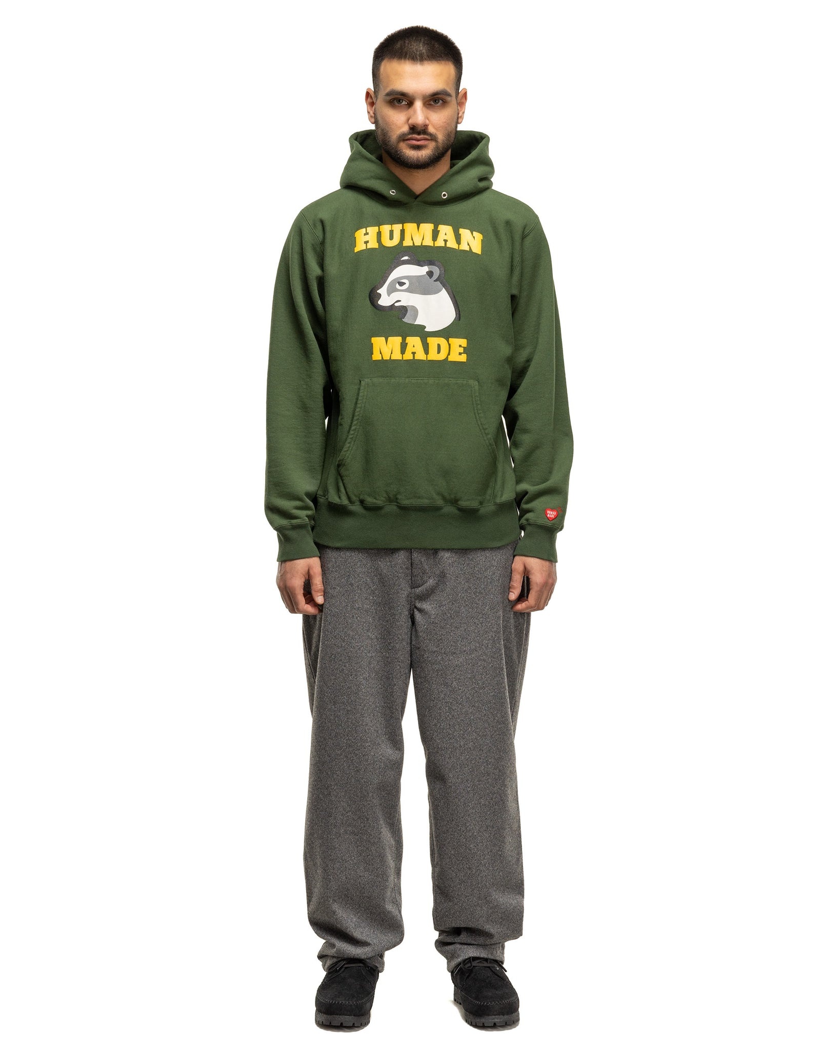 Heavy Weight Hoodie #1 Green - 2