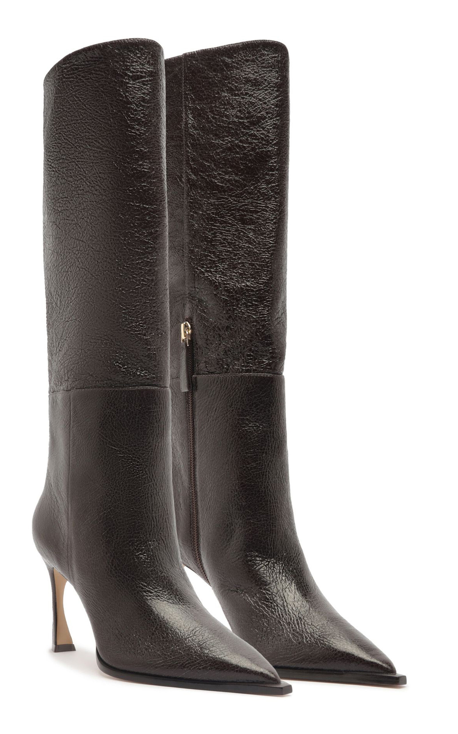Myra Leather Boots brown - 5