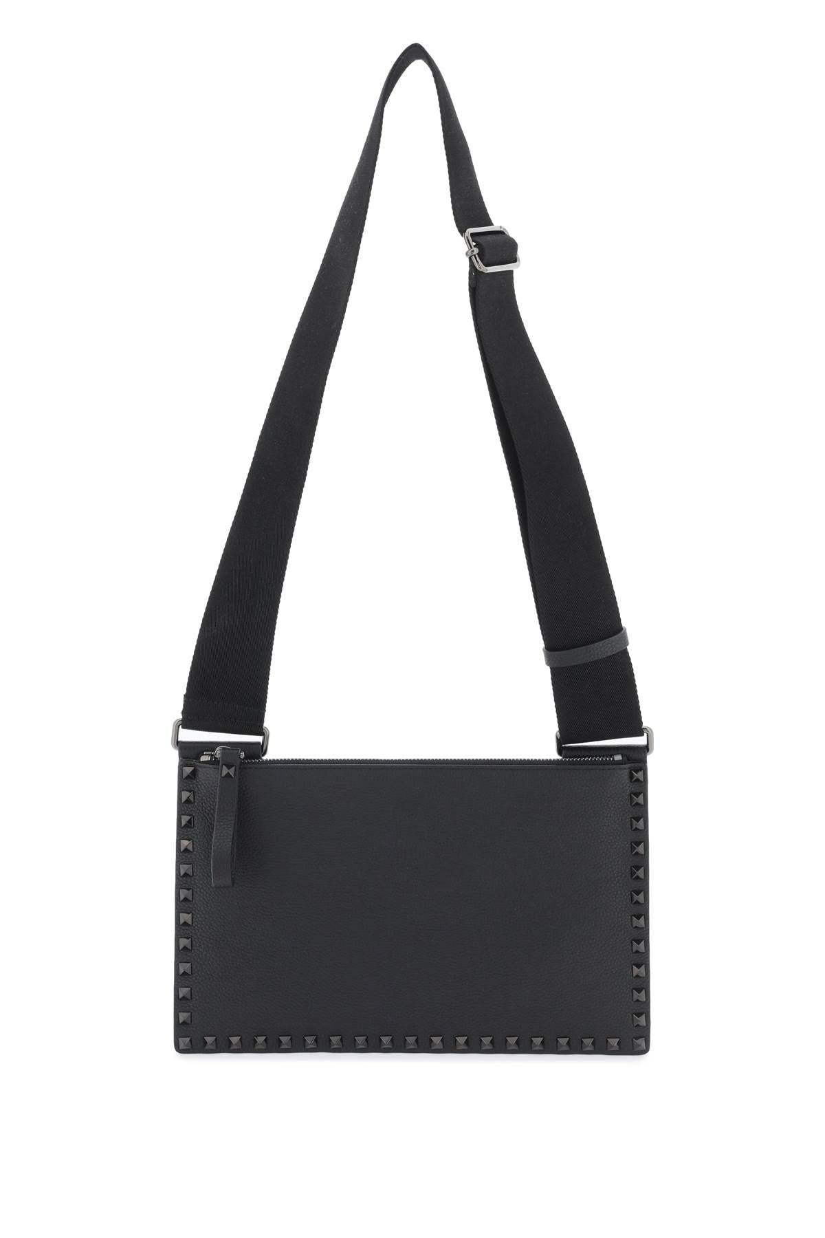 ROCKSTUD FLAT CROSSBODY BAG - 5