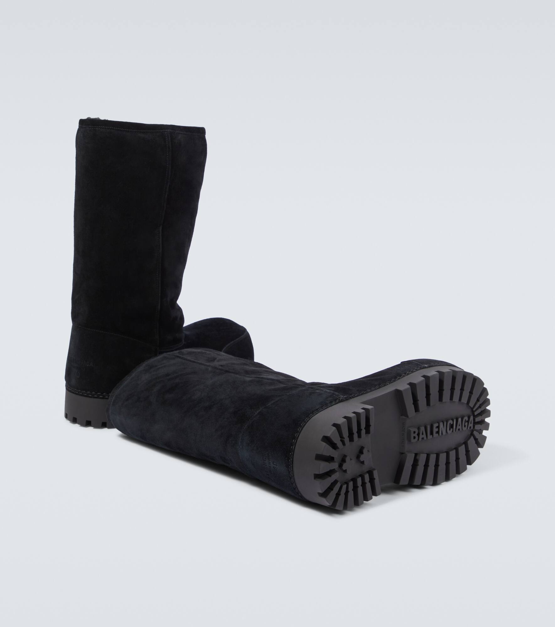 Alaska Fur High suede boots - 7