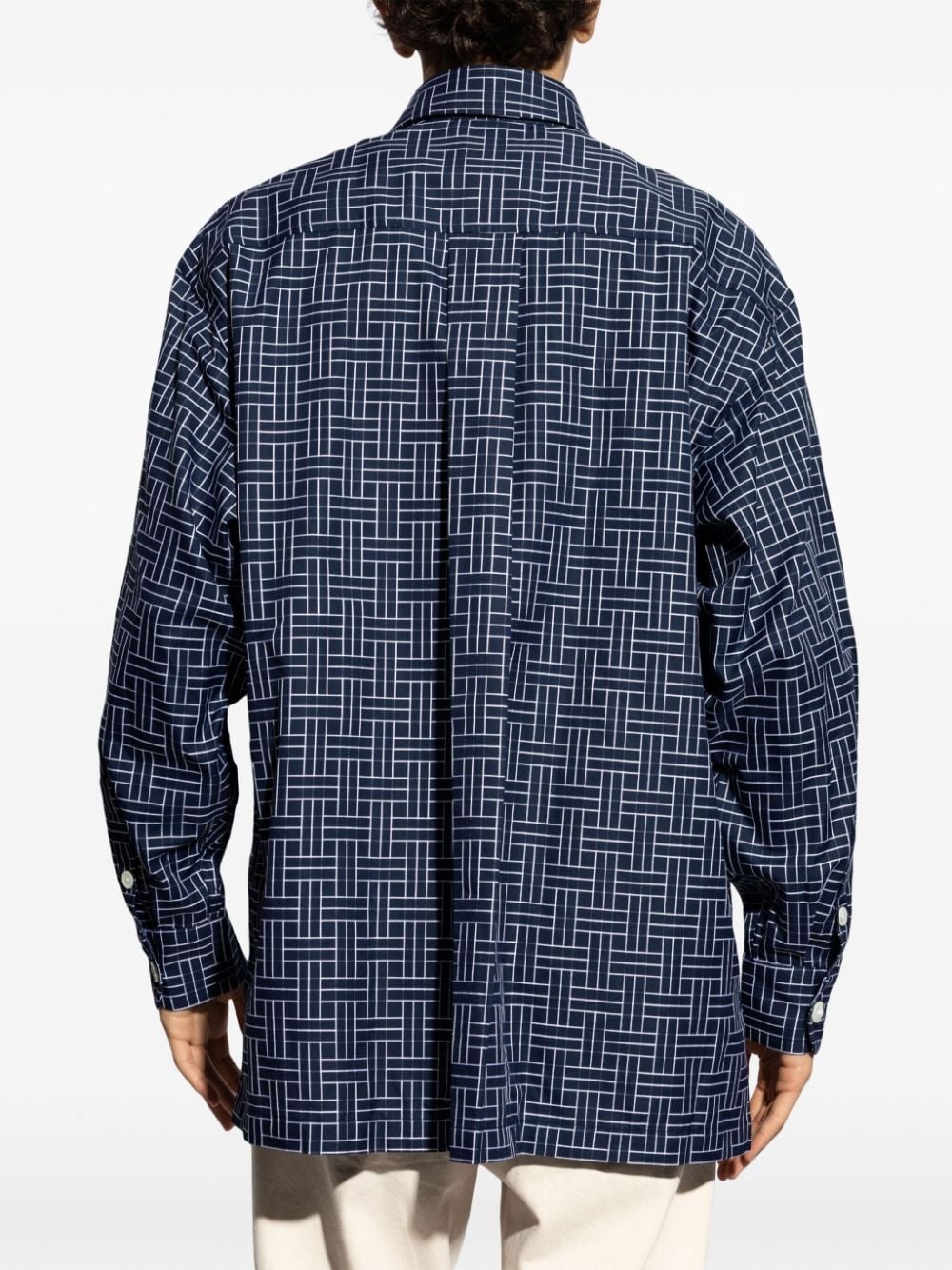 logo-print shirt - 4