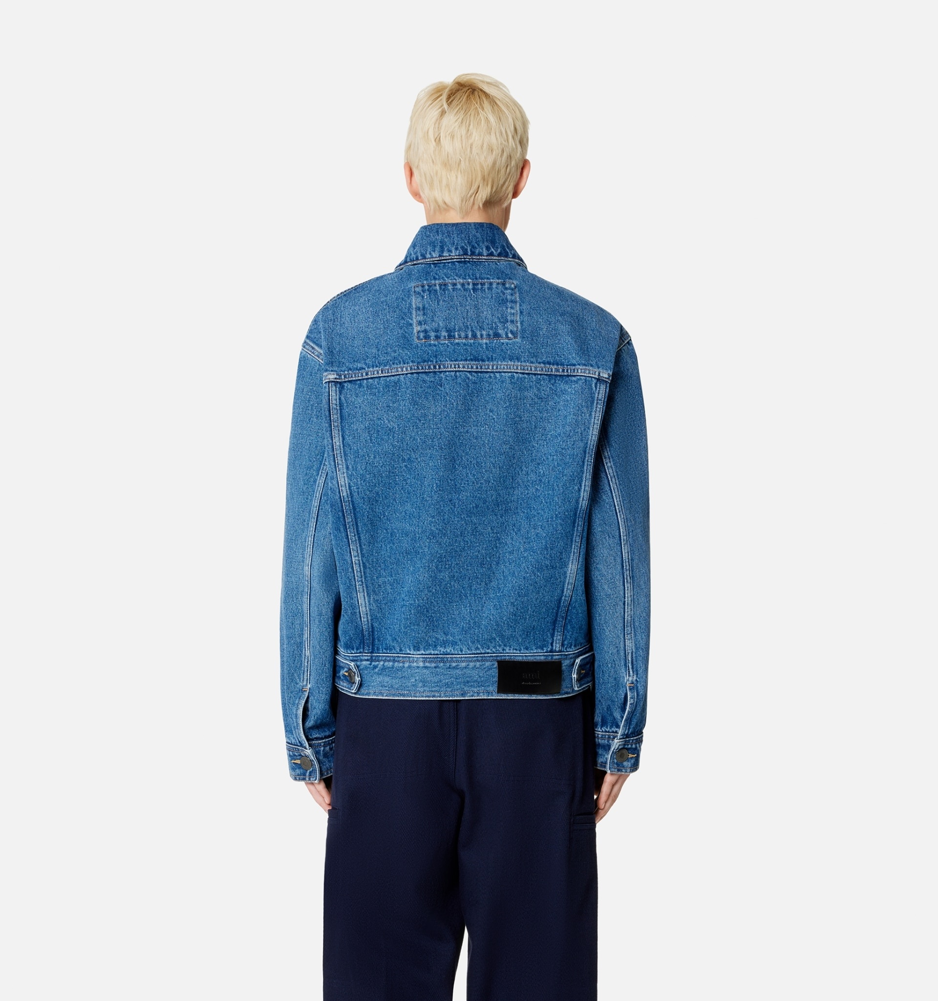 Boxy Fit Denim Jacket - 7