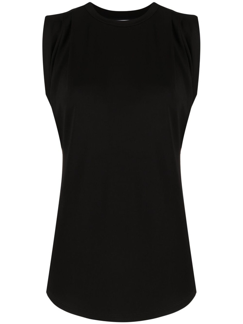 pleat-detailing tank top 1