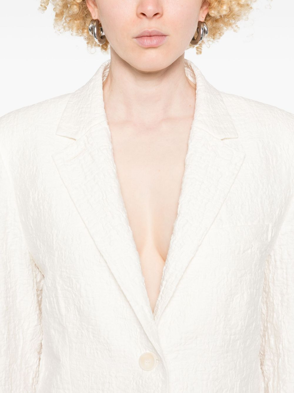Harris Wharf London Women Cotton Blend Blazer Jacket - 2