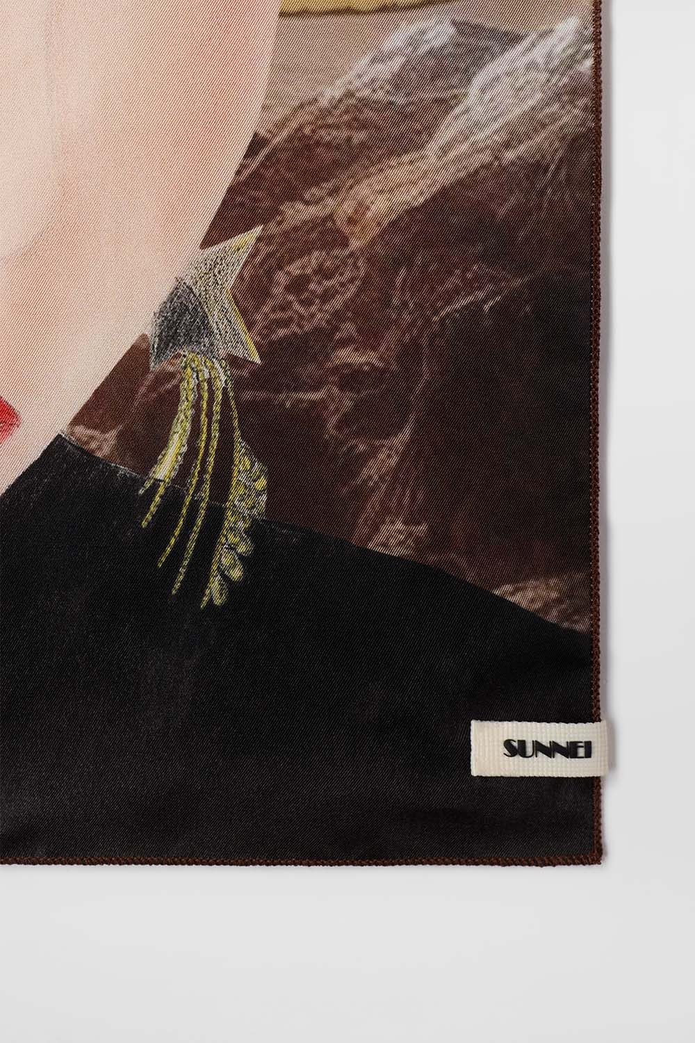 PASCALE PRINT FOULARD / silk - 2