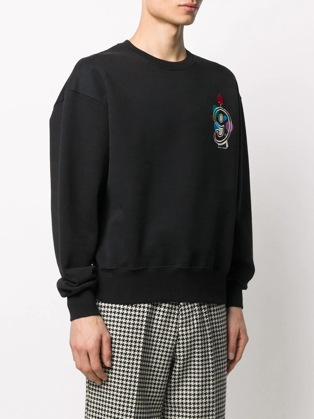 9 embroidery sweatshirt - 3