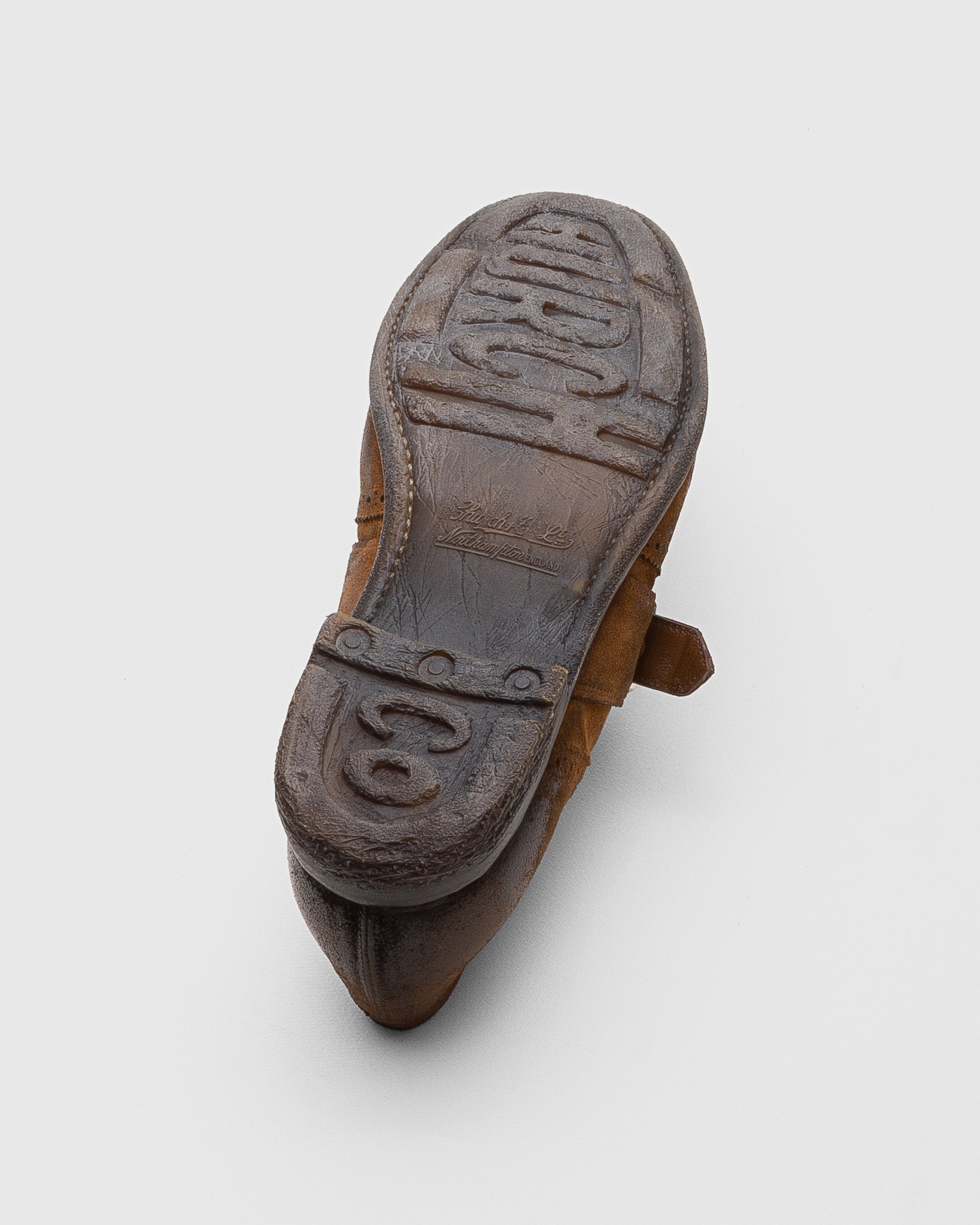 Vintage Suede Monk Strap - 6