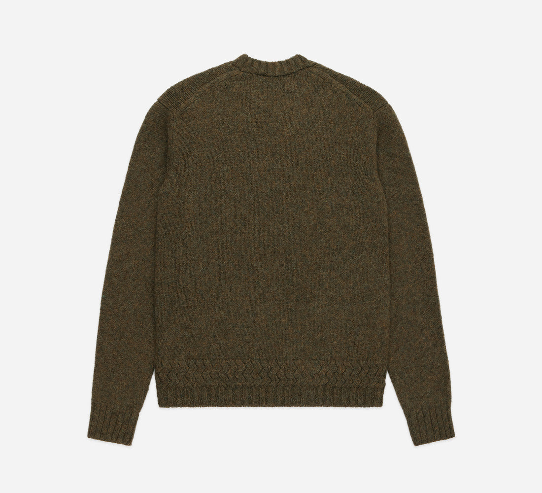 Alpaca Crewneck - Forest - 2