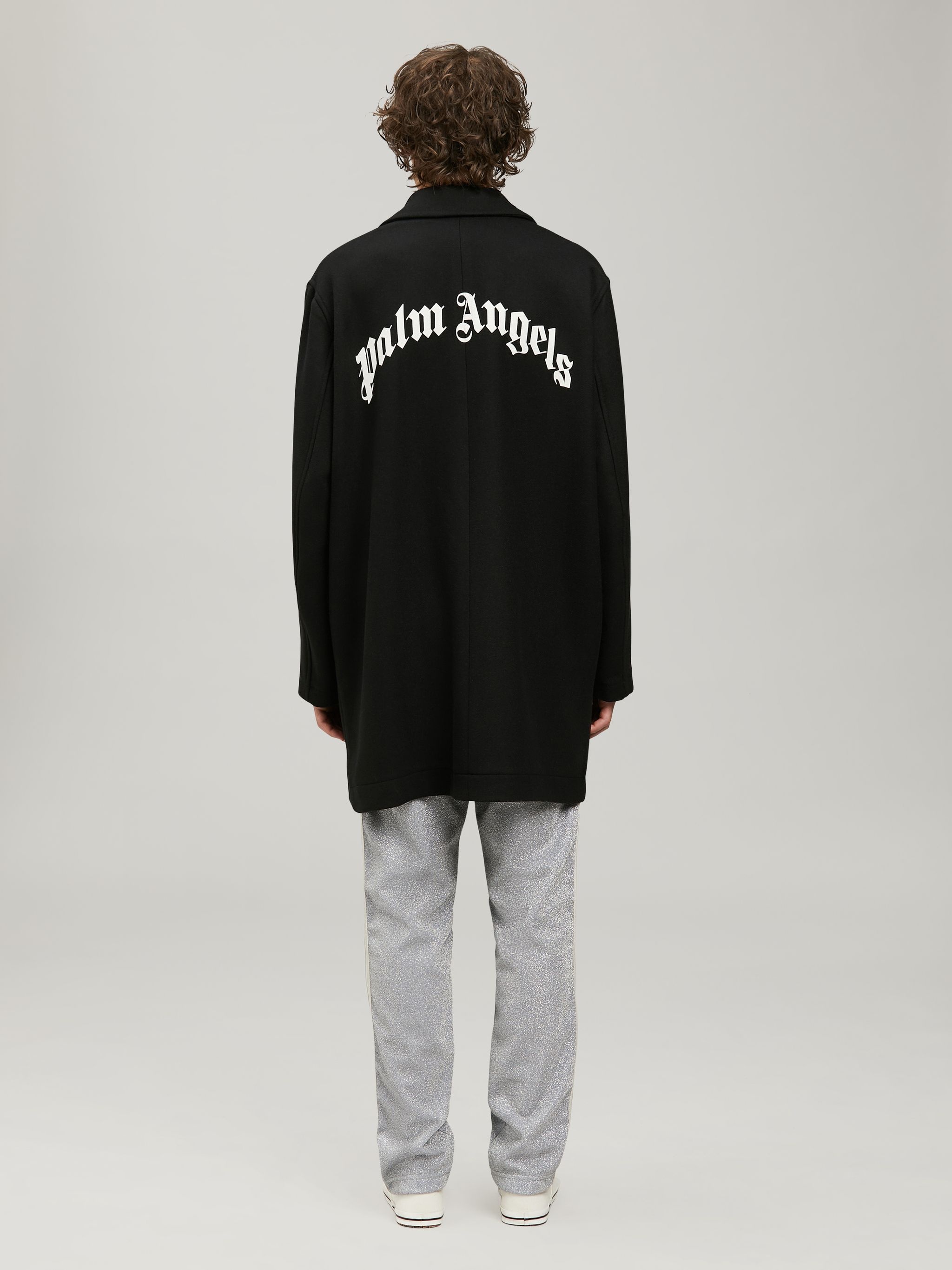 CURVED LOGO COAT - 5