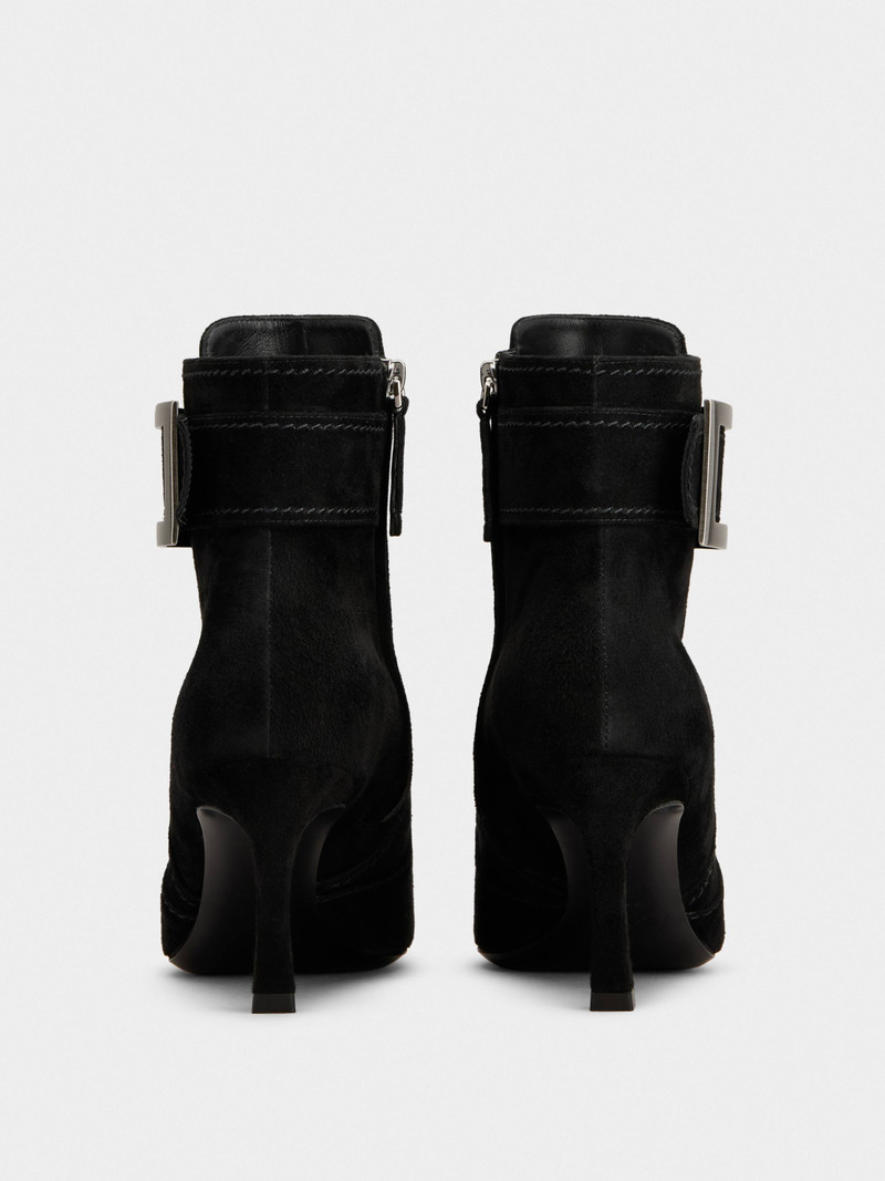 Trompette Booties in suede 7