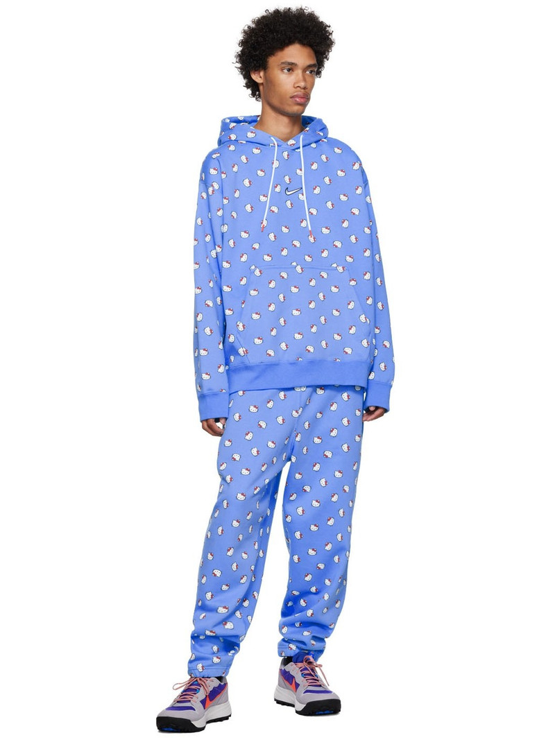 Nike Blue Hello Kitty Edition Hoodie outlook
