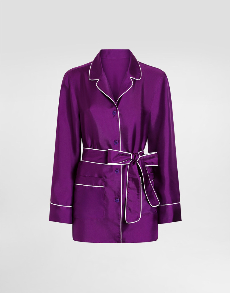 Silk twill vanity shirt 1