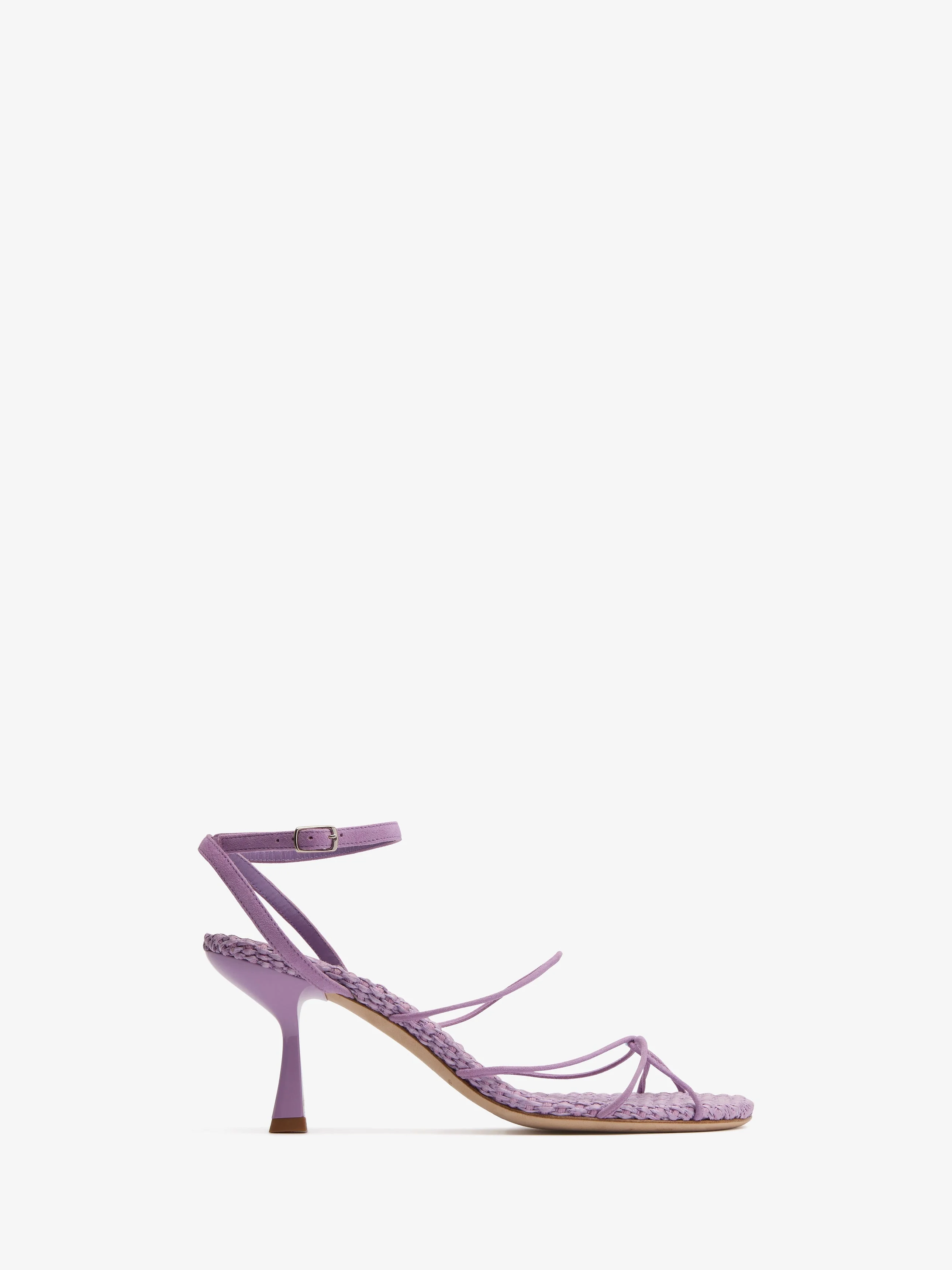 Blaze Raffia Suede Heel - 1