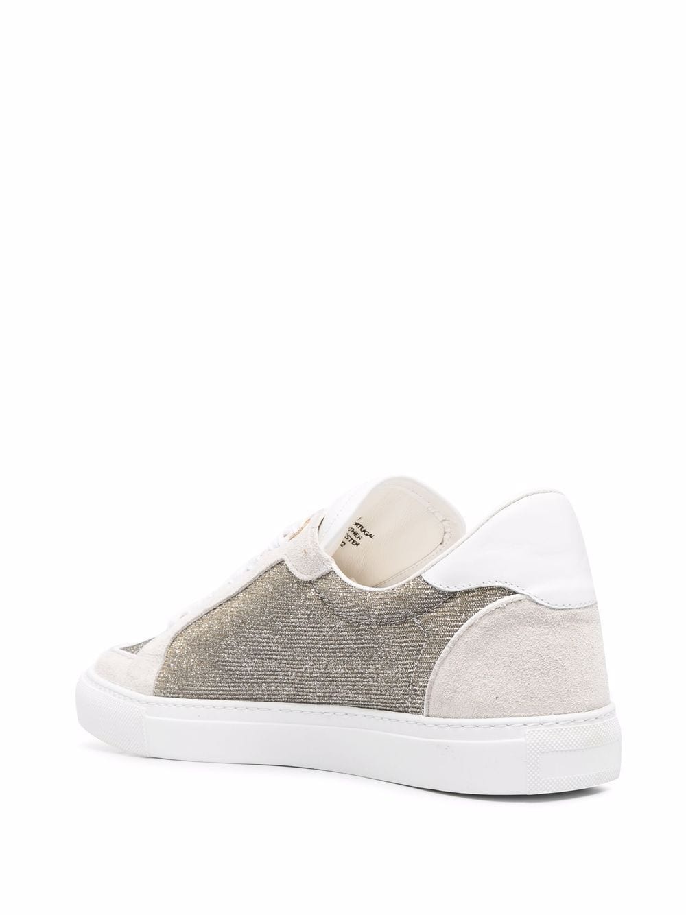 side logo-patch sneakers - 3