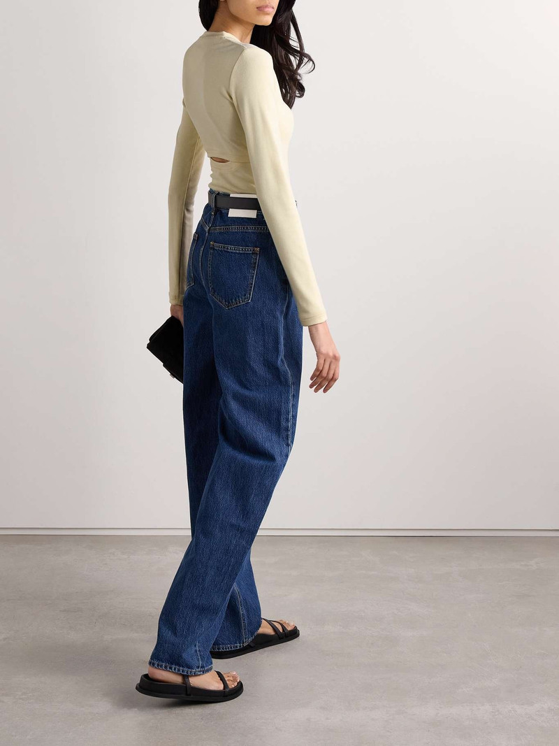 Proenza Schouler Delaney ribbed brushed-jersey bodysuit outlook