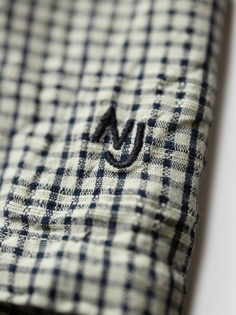 Lollo Check Indigo Dress Blue 4