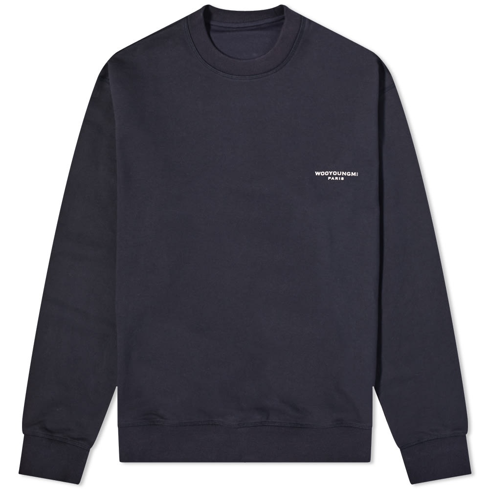 Wooyoungmi Box Logo Crew Sweat - 1