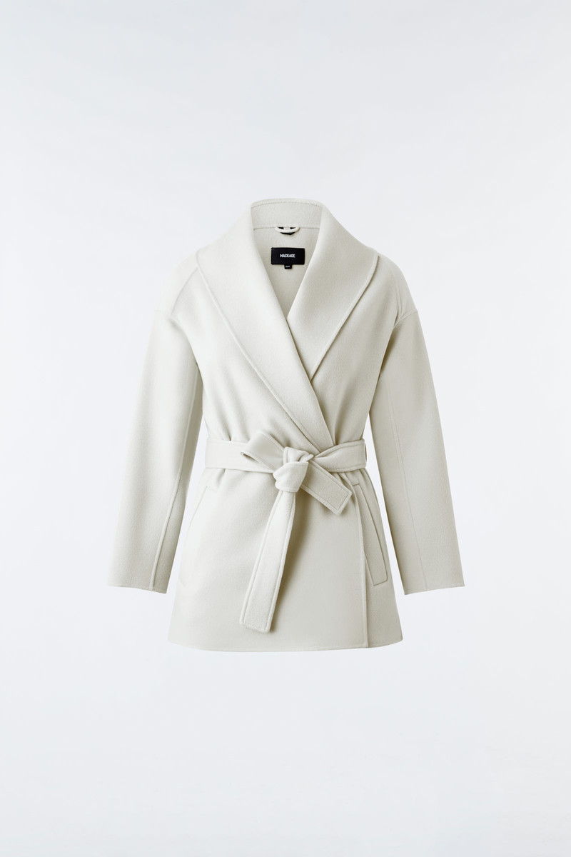 TYRA Double-Face wool robe jacket 1