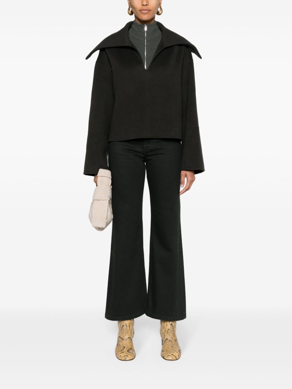 Maxe spread-collar jumper - 2