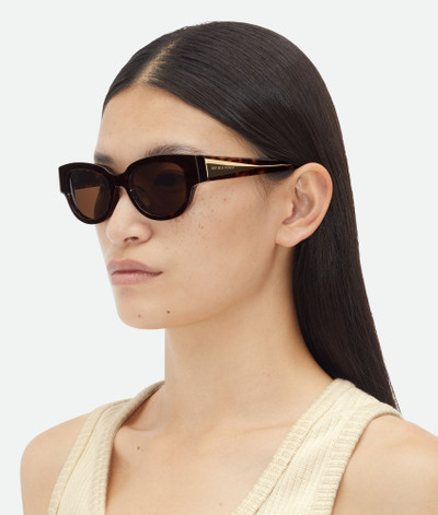 Bottega Veneta Tri-Fold Square Sunglasses outlook