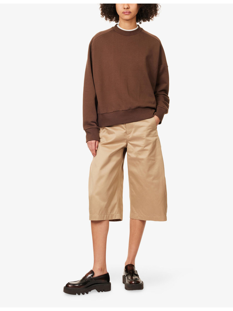 Moncler Relaxed-Fit Branded Cotton-Jersey Sweatshirt outlook