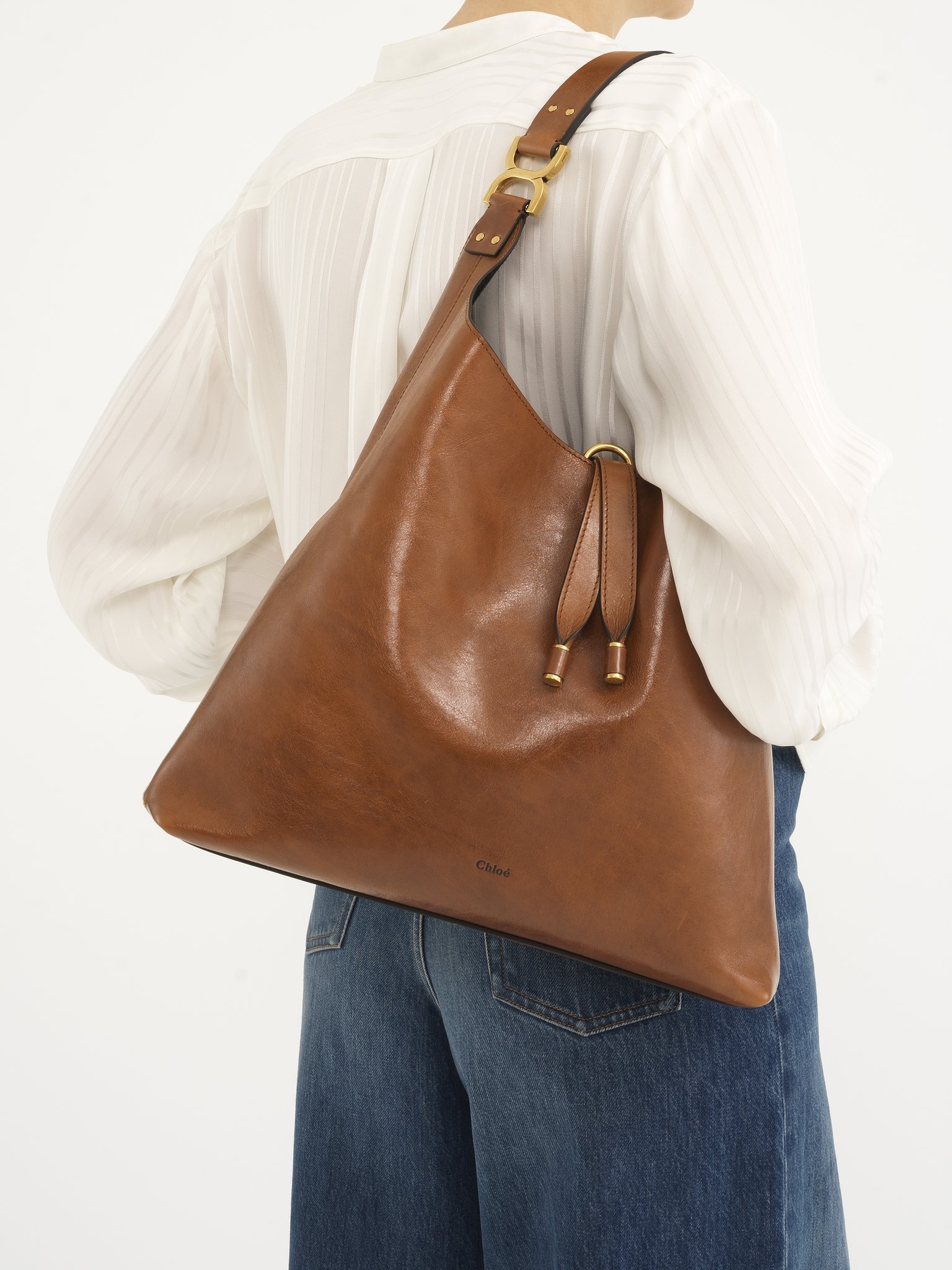 MARCIE HOBO BAG IN SOFT LEATHER - 2