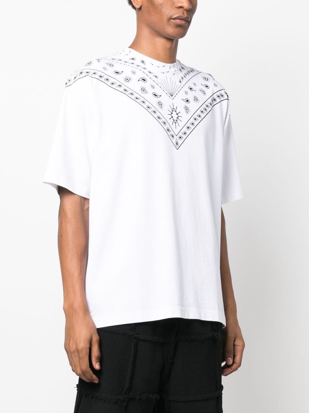 bandana-print cotton T-shirt - 3