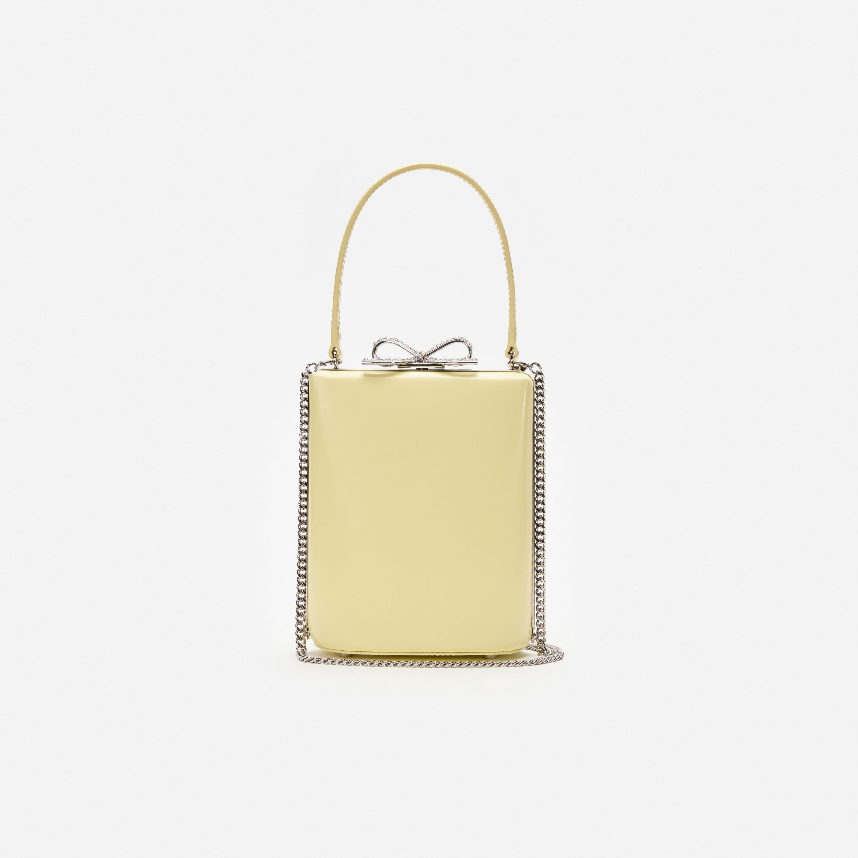Yellow Leather Bag - 4