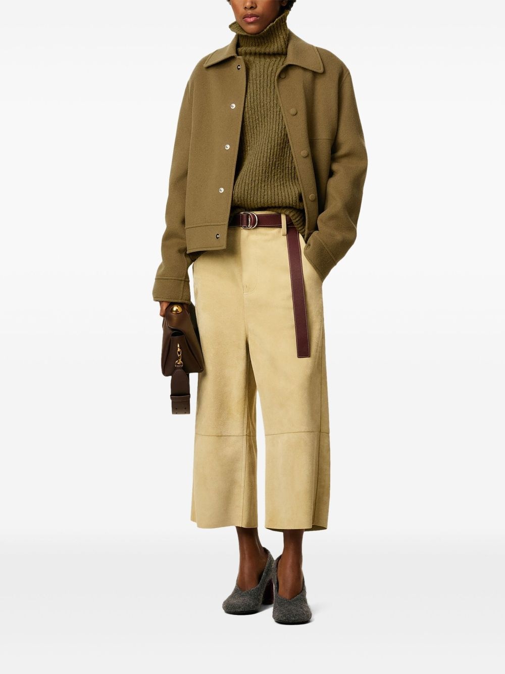 wool boxy jacket - 2